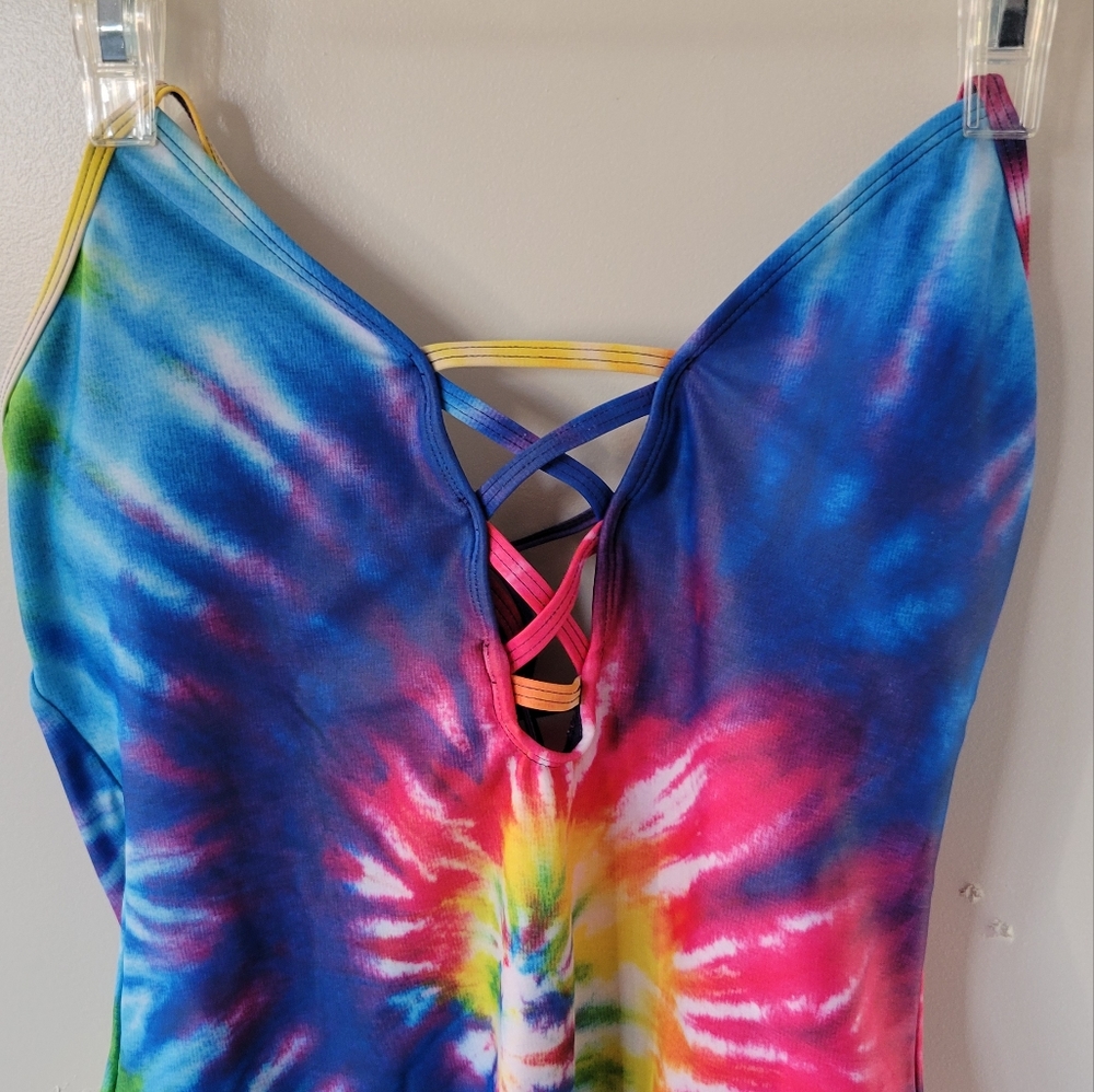 Tie-Dye One Piece Swimsuit